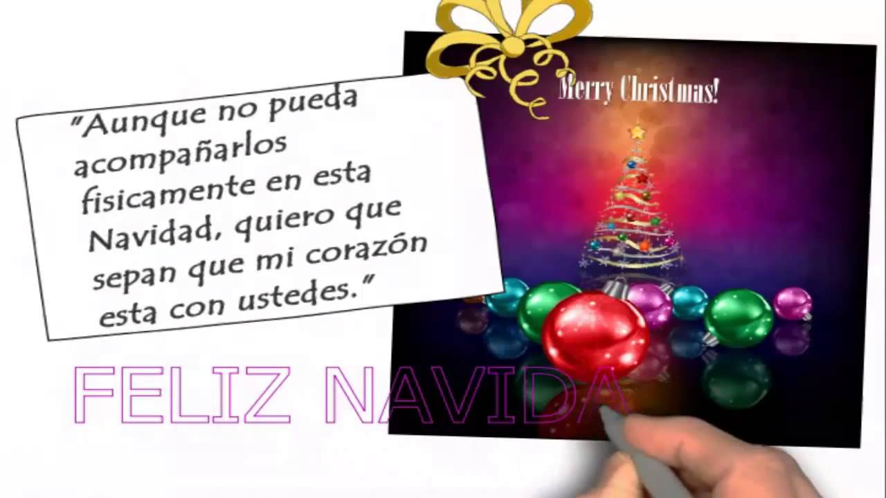 carta para mi familia que esta lejos en navidad