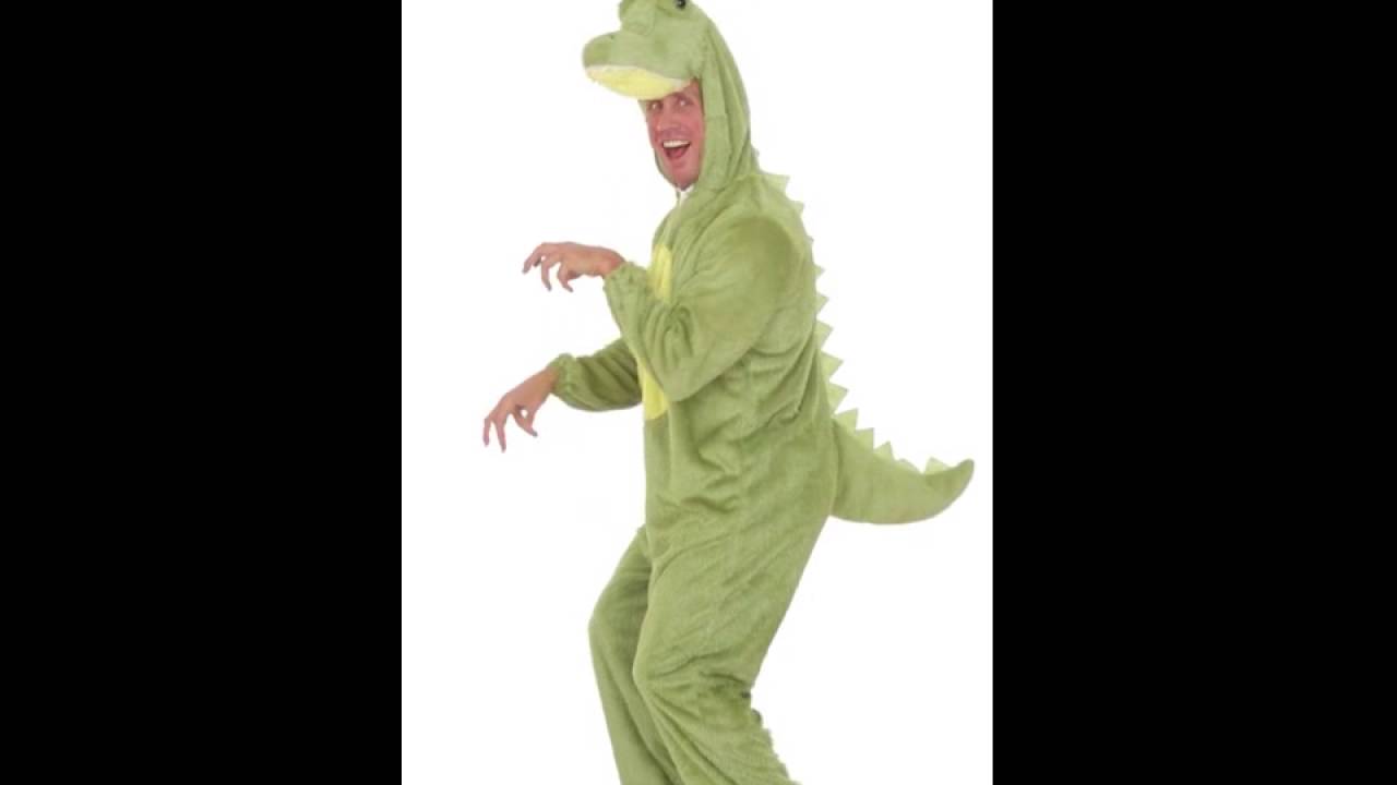 como hacer un disfraz de dinosaurio para adulto