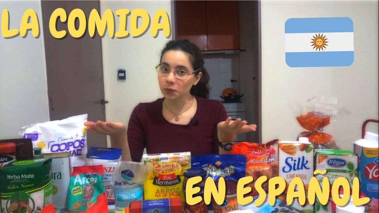 como se dice la palabra comida en argentina
