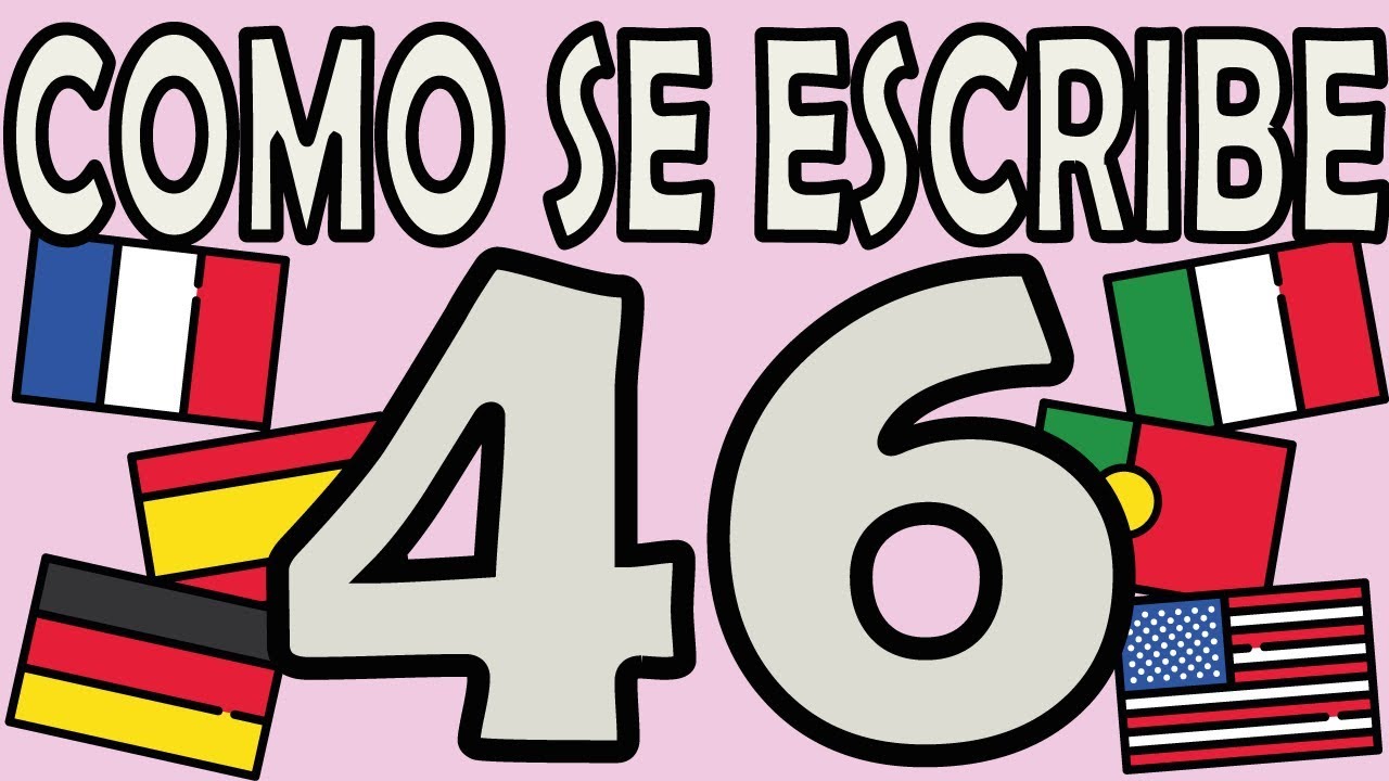 como se escribe el numero 46 en romano
