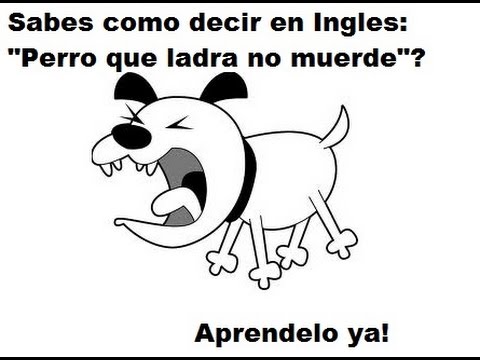 cuento corto con el refran perro que ladra no muerde