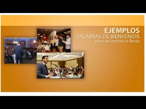 discurso de bienvenida a un evento de lectura