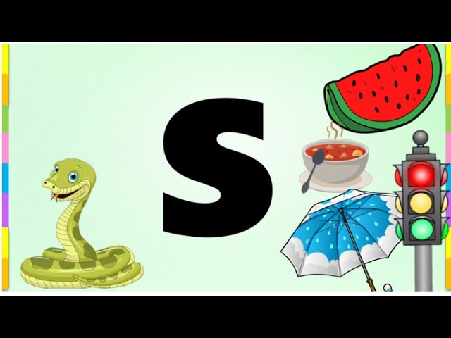 ejercicios con la letra s para primer grado