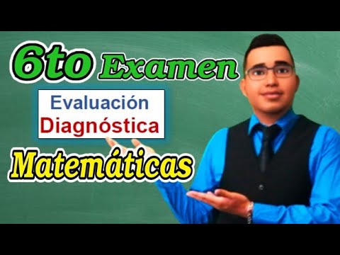 examen de diagnostico para sexto grado de primaria contestado