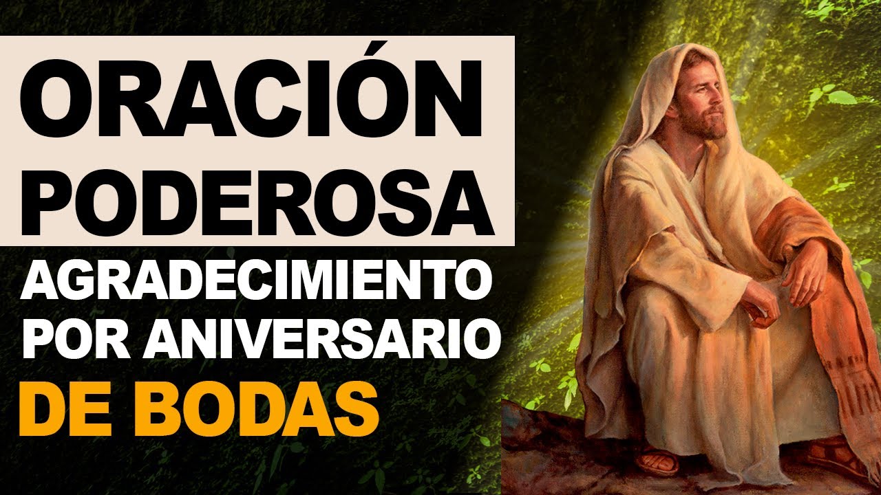 frases de agradecimiento a dios por aniversario de bodas