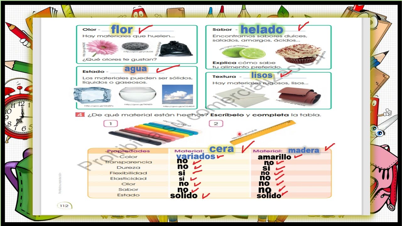 libro de ciencias naturales de tercer grado contestado