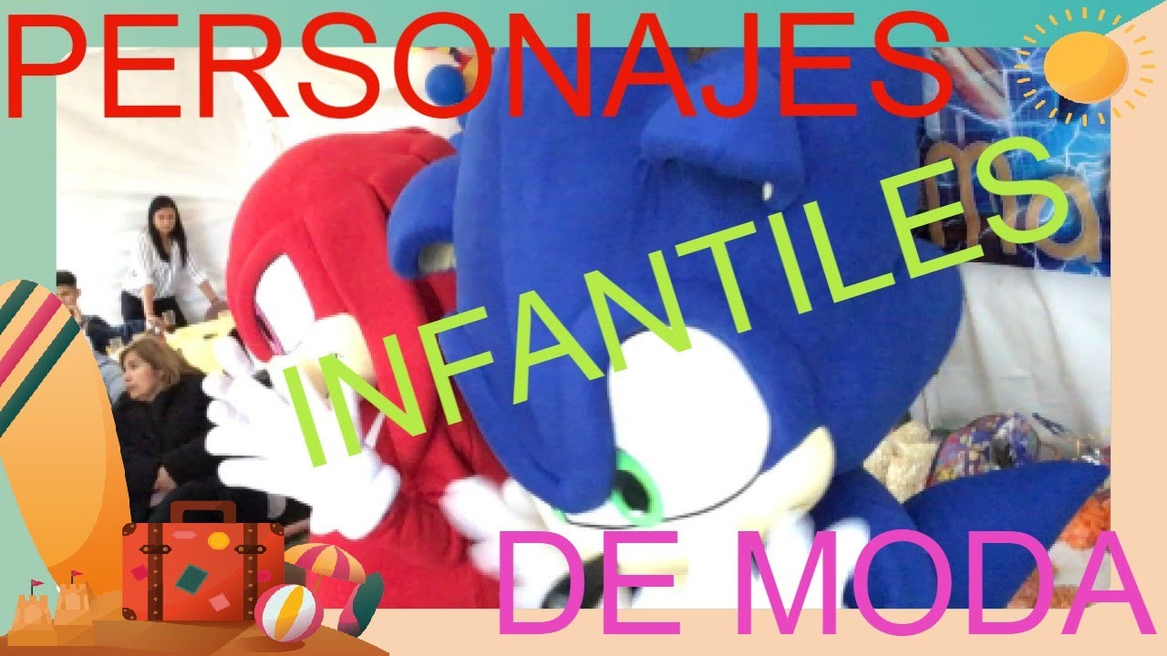 que personajes esta de moda para fiestas infantiles