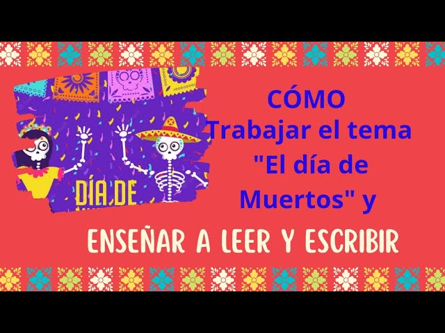 secuencia didactica de dia de muertos para preescolar
