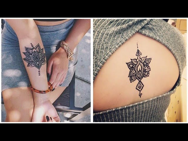 tatuajes de mandalas en la mano para mujer