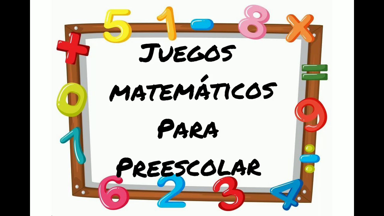 actividades de matematicas para niños de 4 años