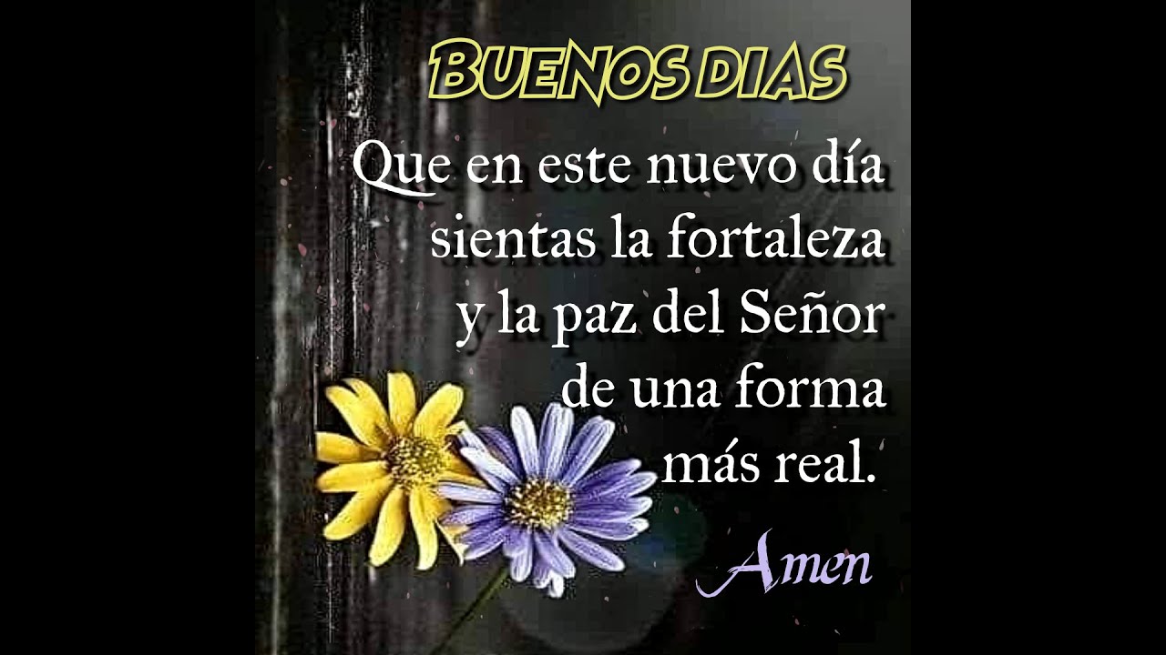 buenos días familia y amigos dios los bendiga