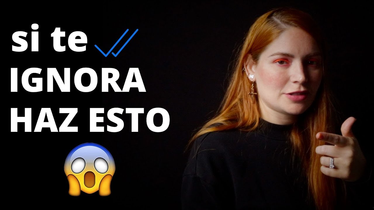 carta para alguien que te ignora y tu lo amas