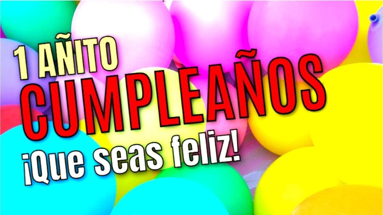 carta para mi bebe en su primer añito