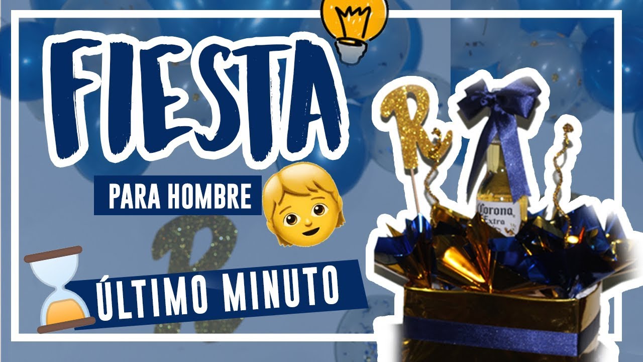 como decorar una mesa de cumpleaños para adultos hombres