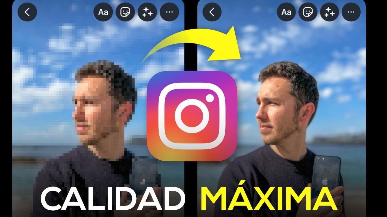 como subir historias a instagram sin perder calidad