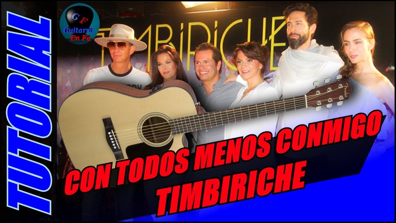 como tocar con todos menos conmigo en guitarra
