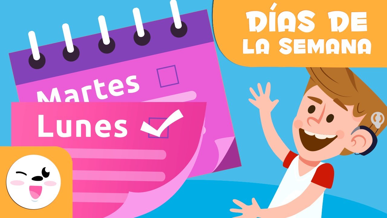 dias de la semana para niños de primer grado