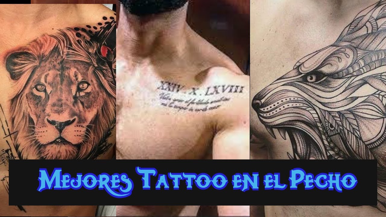 diseños de tatuajes para hombres en el pecho
