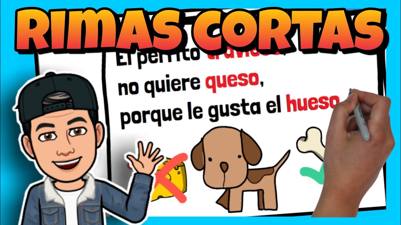 ejercicios de rimas para niños de primero de primaria