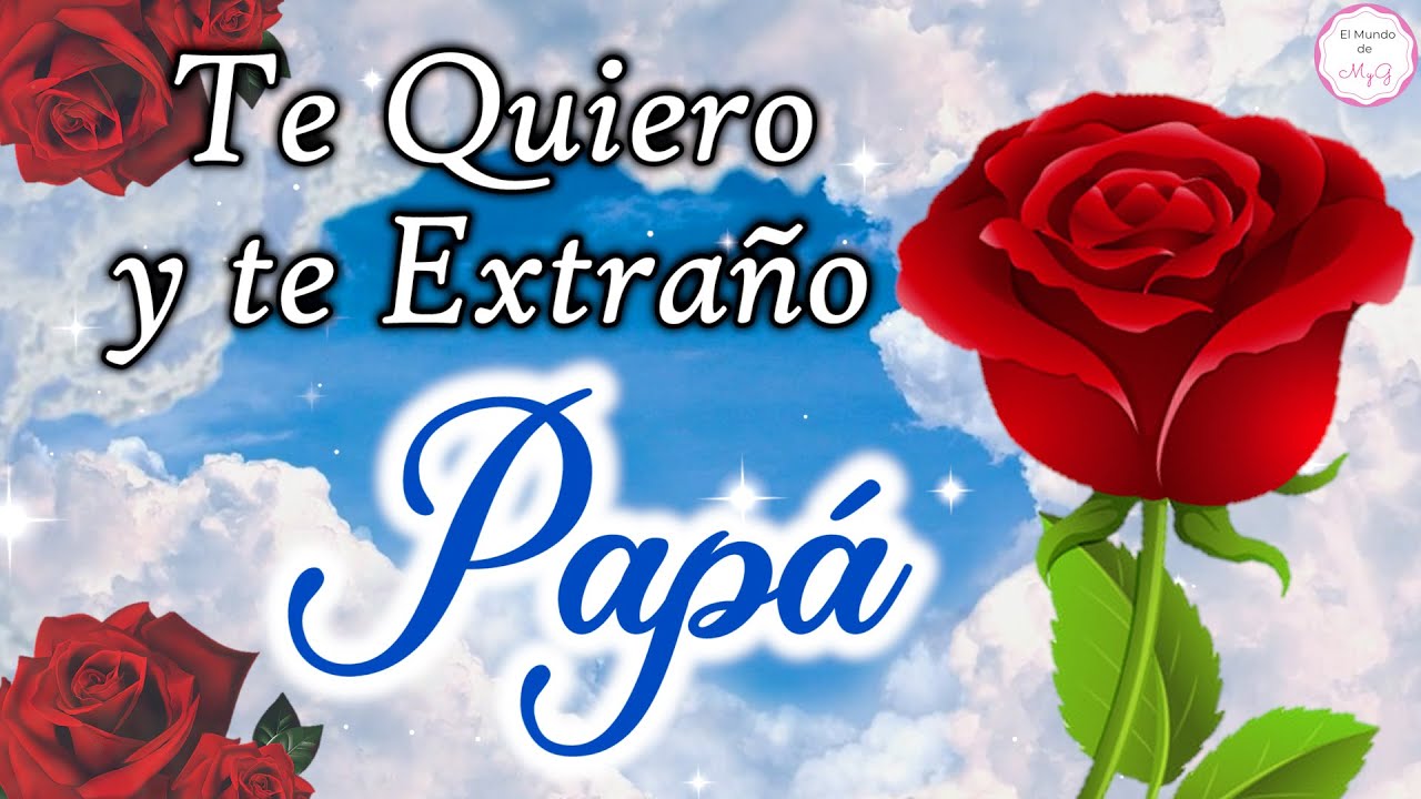feliz dia del padre hasta el cielo papá