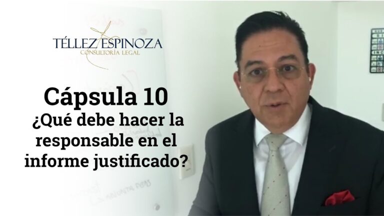 Formato de informe justificado de la autoridad responsable: Una guía