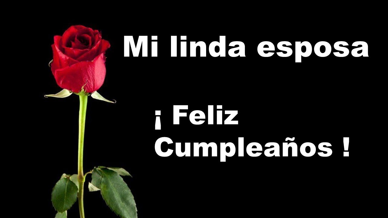 frases bonitas para felicitar cumpleaños a mi mujer