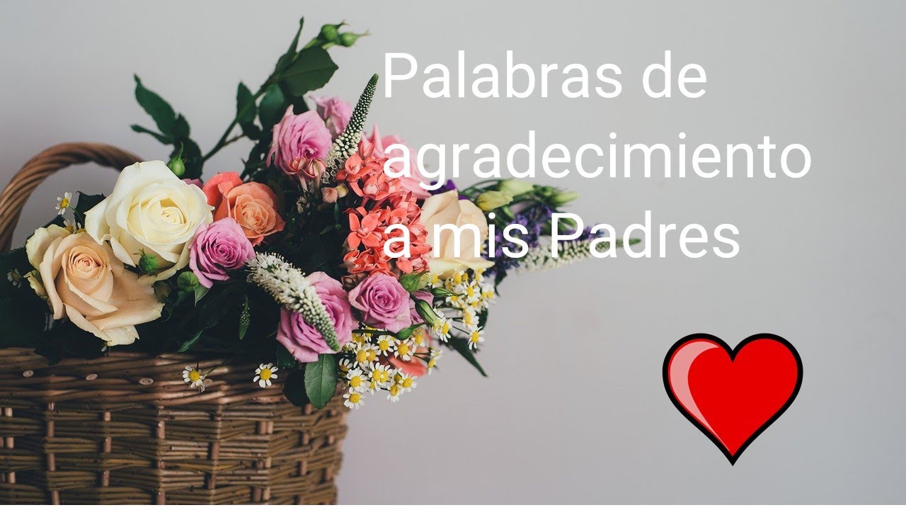 frases de agradecimiento a mis padres por su apoyo