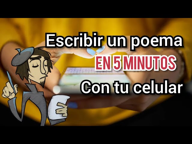 hacer un poema con el nombre de una persona