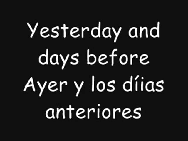 has visto caer la lluvia letra en ingles