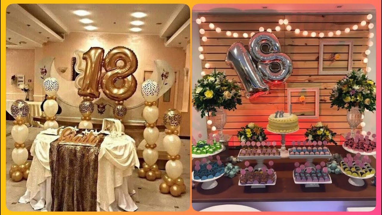 ideas para fiesta de 18 años mujer en casa