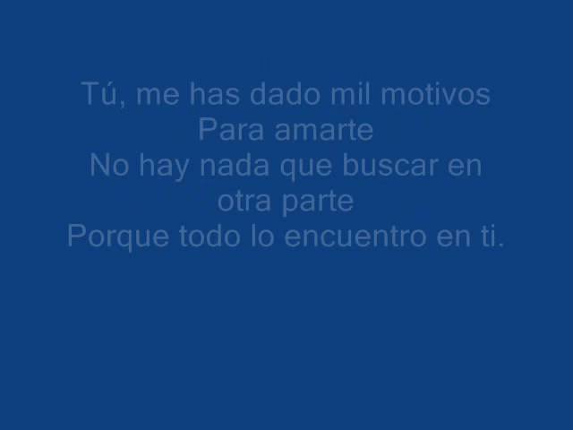 letra de la cancion lo que pienso de ti