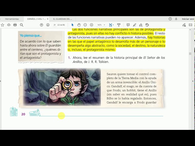 libro de español tercer grado de secundaria contestado