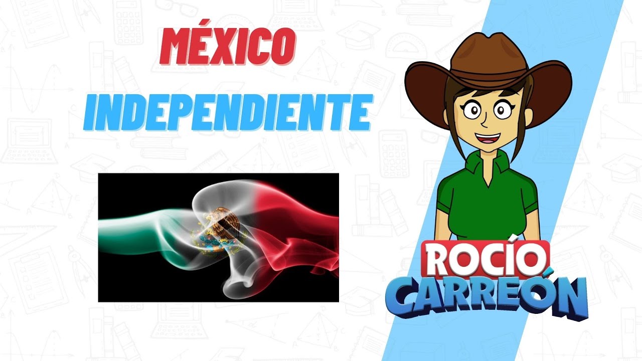 mapa conceptual sobre la vida independiente de mexico