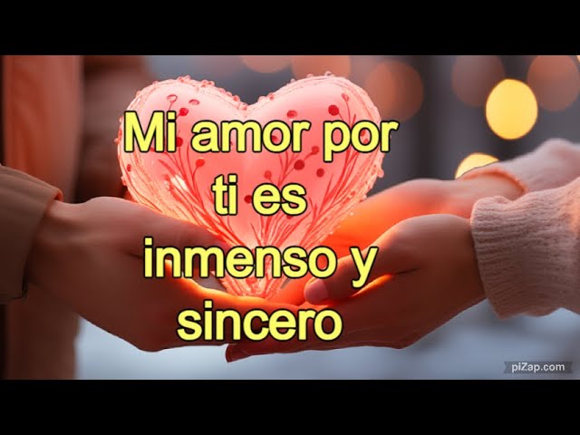 mi amor por ti es tan grande poema