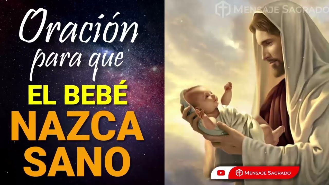oracion para mi bebe que viene en camino