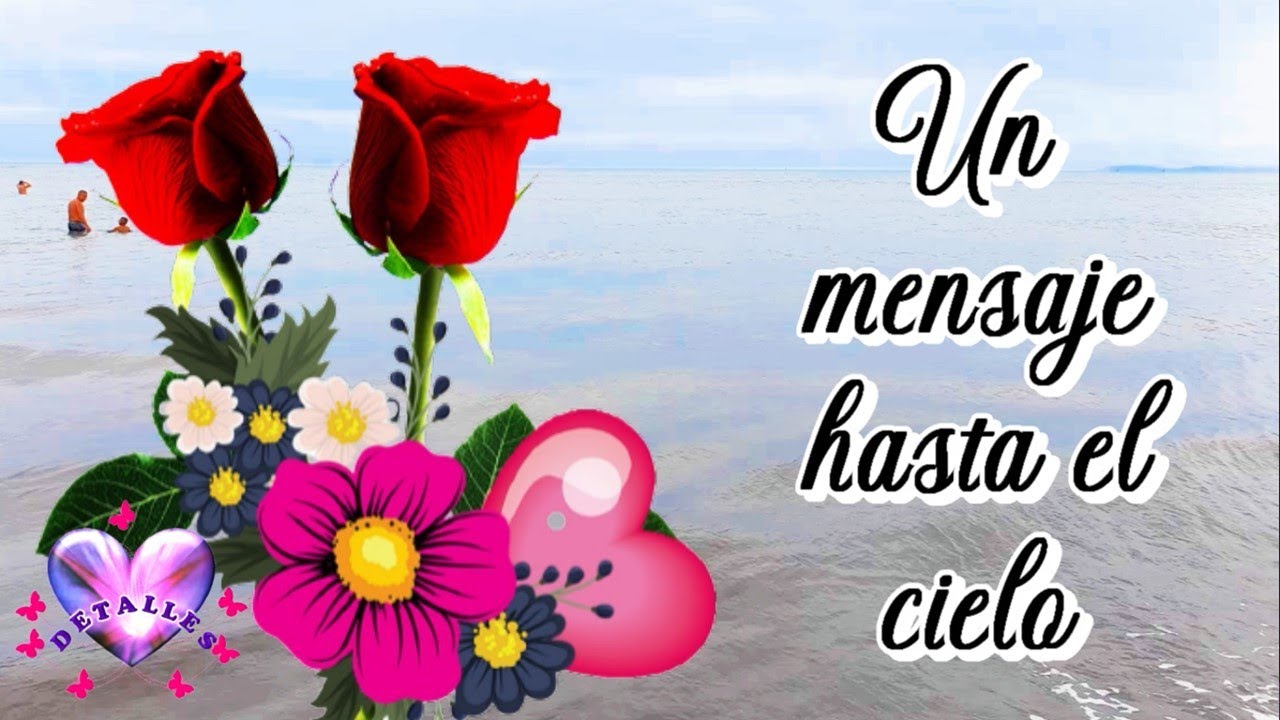 palabras para una persona que esta en el cielo