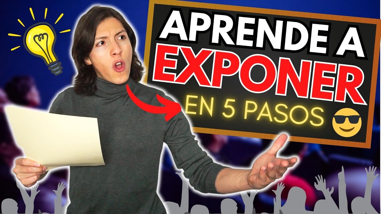 para que se busca información antes de hacer la exposición