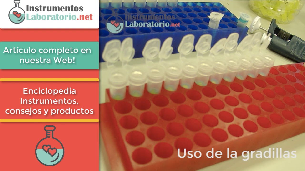 para que sirve gradilla para tubos de ensayo de laboratorio