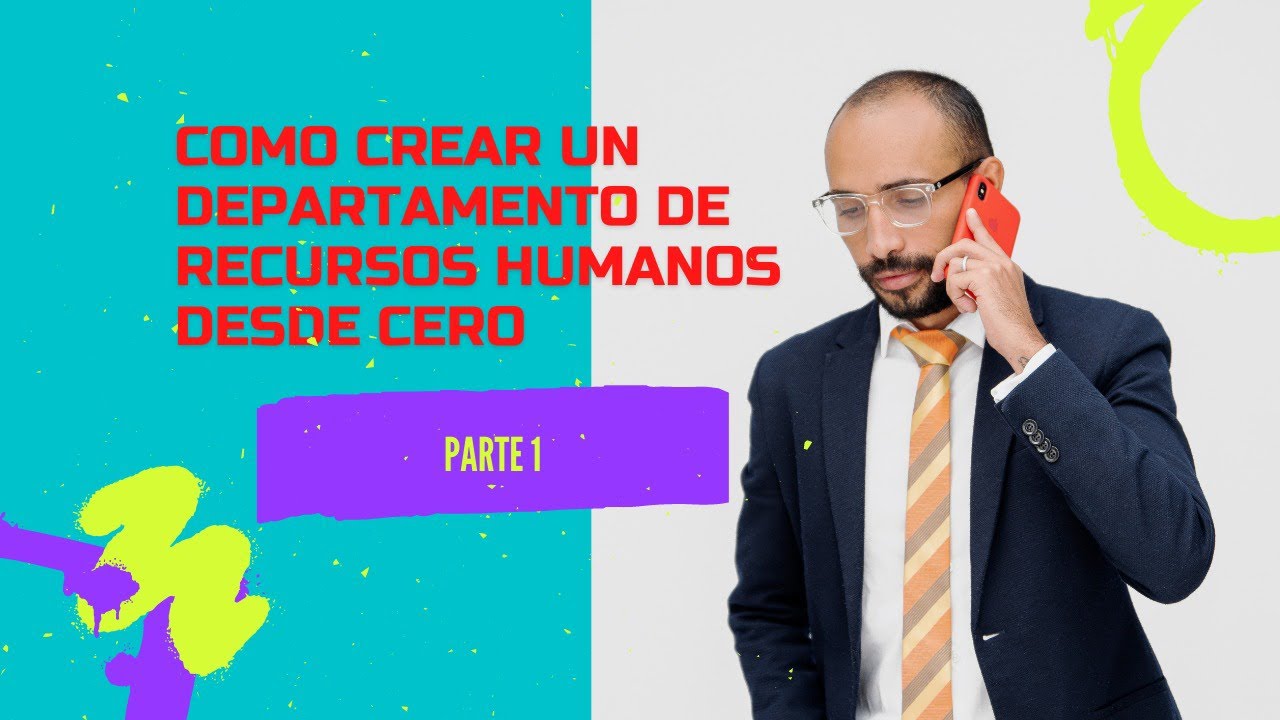 pasos para crear un departamento en una empresa