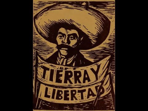 poema de la revolucion mexicana tierra y libertad