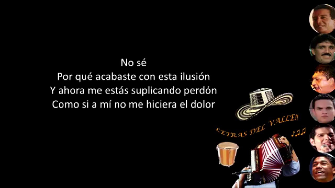 y lo unico que hago es pensarte todo el dia