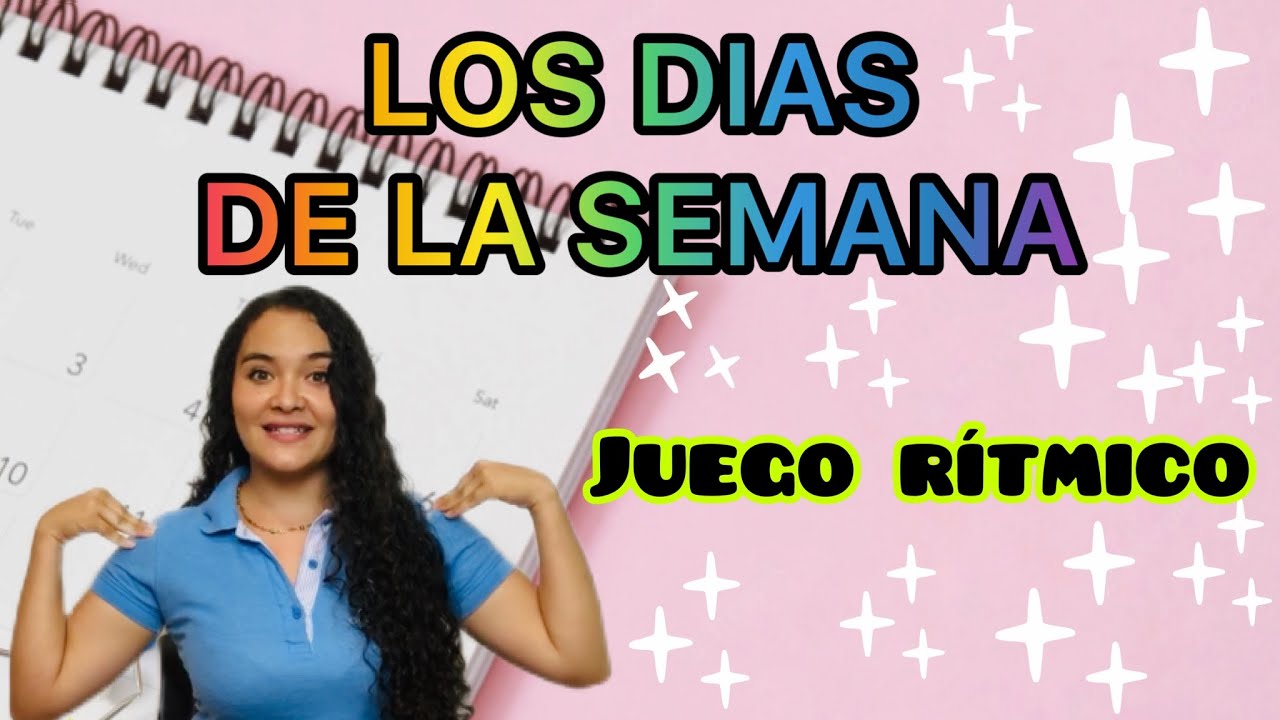 actividades de los dias de la semana para niños