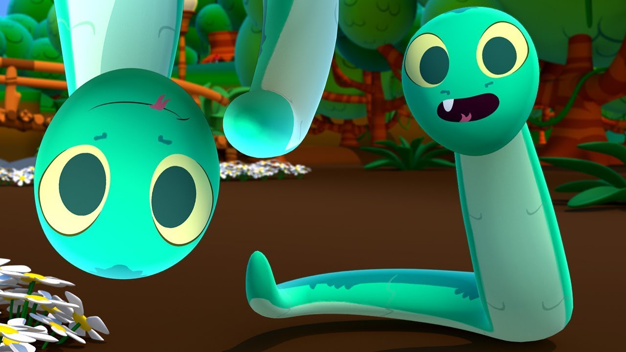 canción infantil la serpiente que anda por el bosque letra