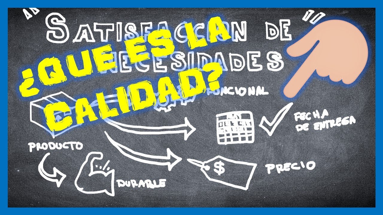 caracteristicas de la calidad del producto y servicio