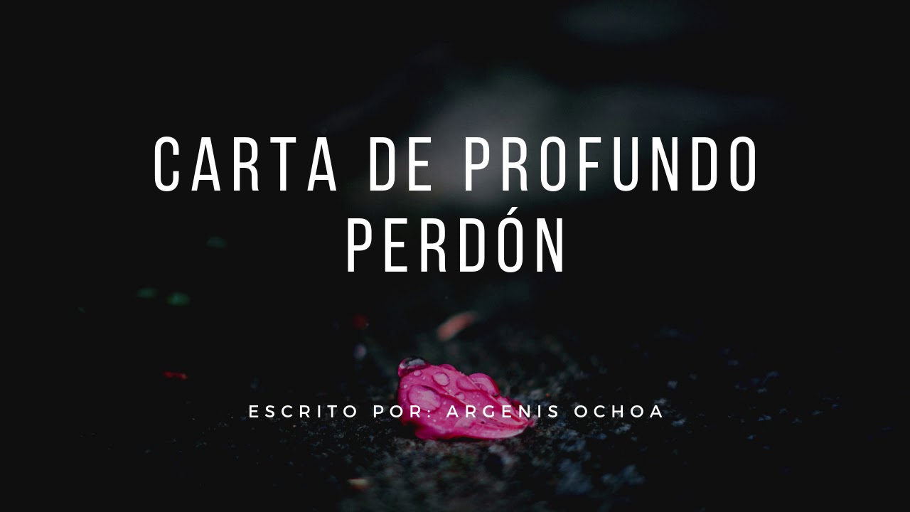 carta para pedir perdon a mi novio por mis errores