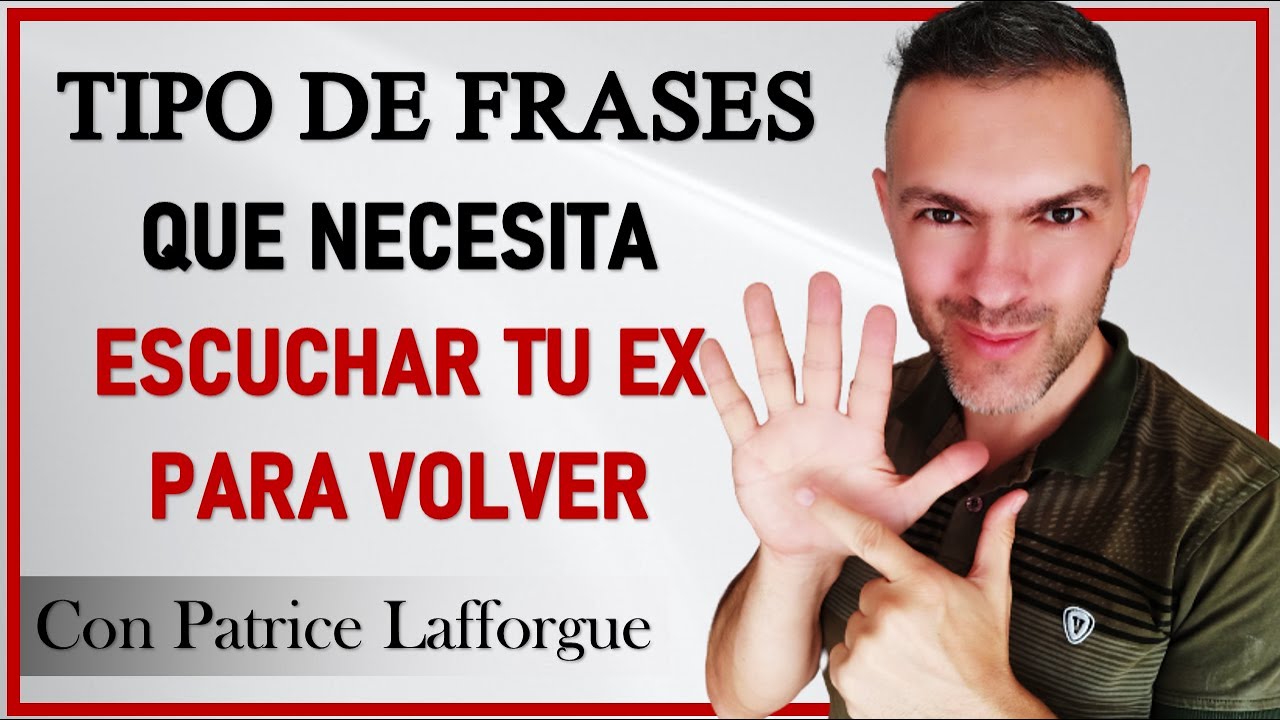 como decirle a mi ex que ya no me busque