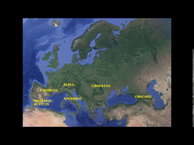 cual es la cordillera entre europa y asia