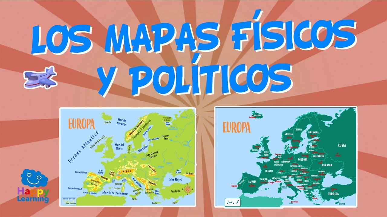 cual es la diferencia entre mapa fisico y politico