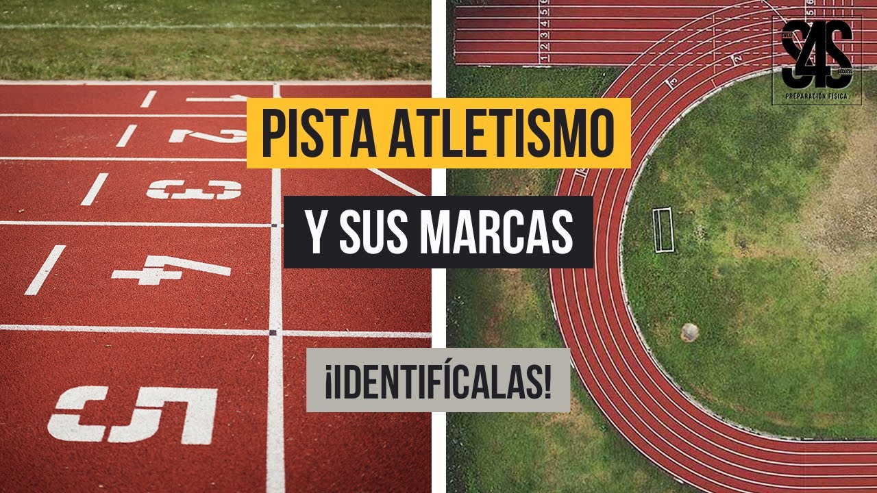 de cuantos carriles se conforma la pista de atletismo
