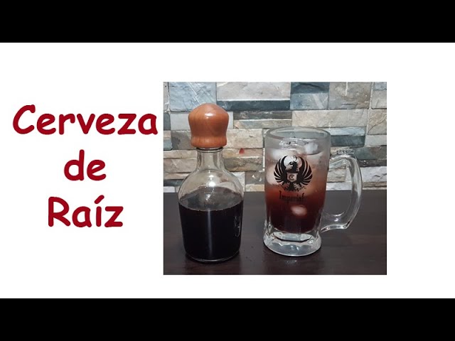 de que esta hecha la cerveza de raiz